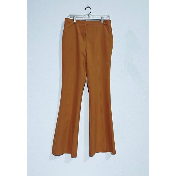 ASOS Design Caramel Structured Flare Dress Pants - Picture 1 of 5